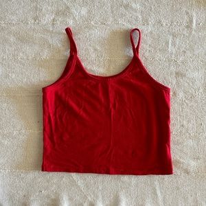 ARQ Crop Tank - Cherry